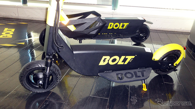 BOLT Mobility 電動キックボード 日本上陸発表(2019年11月16日 都内)