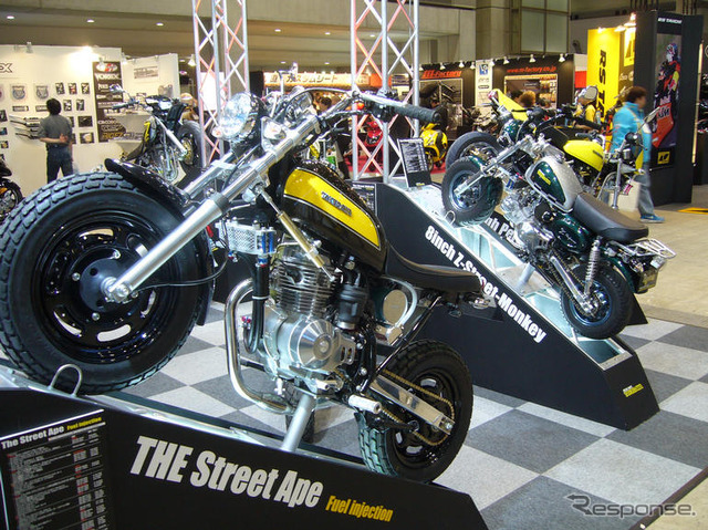 【東京モーターサイクルショー08】今、ミニモトカスタムが熱い！　そのワケは…