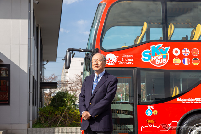 日の丸自動車興業の富田浩安社長