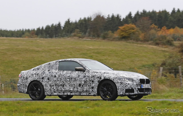 BMW 4シリーズクーペ 次期型プロトタイプ(スクープ写真)