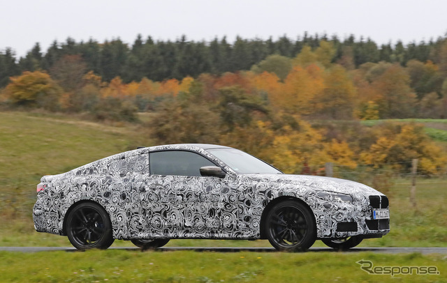 BMW 4シリーズクーペ 次期型プロトタイプ(スクープ写真)