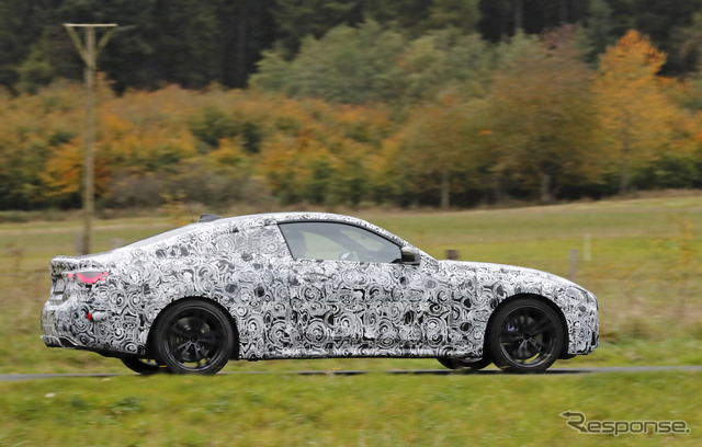 BMW 4シリーズクーペ 次期型プロトタイプ(スクープ写真)