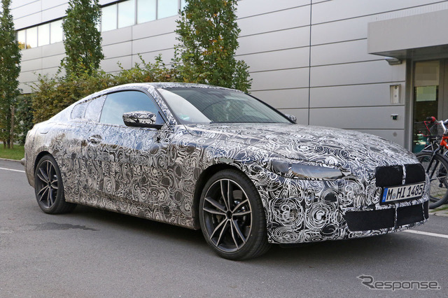 BMW 4シリーズクーペ 次期型プロトタイプ(スクープ写真)