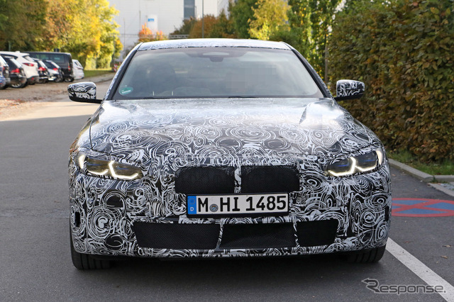 BMW 4シリーズクーペ 次期型プロトタイプ（スクープ写真）