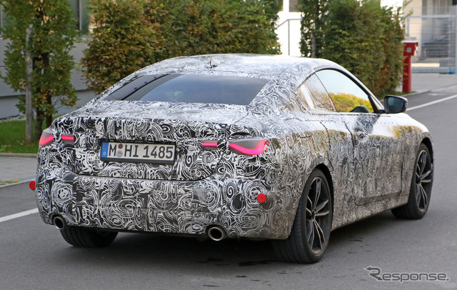 BMW 4シリーズクーペ 次期型プロトタイプ(スクープ写真)