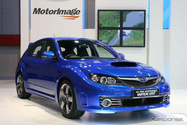 【バンコクモーターショー08】エンジンが違うインプレッサWRX STI