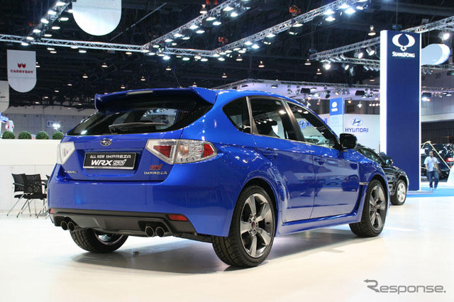 【バンコクモーターショー08】エンジンが違うインプレッサWRX STI