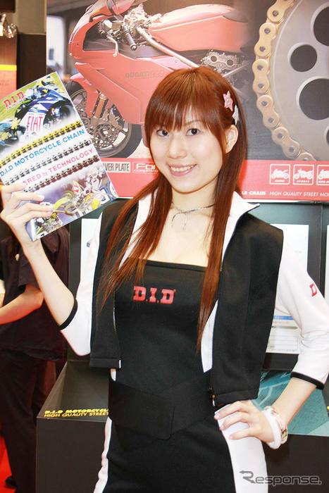 【東京モーターサイクルショー08】コンパニオン写真蔵…D.I.D