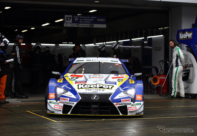 優勝の#37 レクサスLC500(N.キャシディ)。