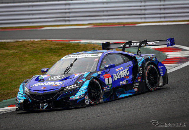 決勝3位の#1 ホンダNSX（山本尚貴）。