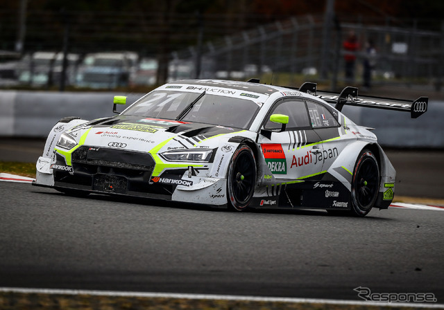 決勝6位の#21 アウディRS5 DTM(B.トレルイエ)。