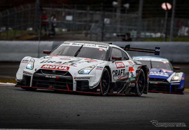 決勝11位の#3 日産GT-R（F.マコヴィッキィ）。