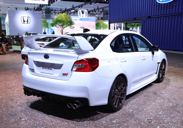 スバル WRX STI シリーズホワイト(ロサンゼルスモーターショー2019)