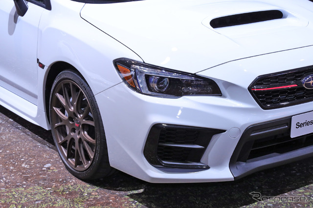 スバル WRX STI シリーズホワイト(ロサンゼルスモーターショー2019)