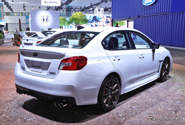 スバル WRX シリーズホワイト(ロサンゼルスモーターショー2019)