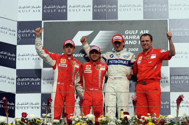 【F1バーレーンGP】リザルト…ライコネン、ザウバーが首位に