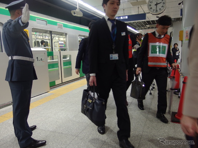 東京メトロ「異常時総合想定訓練」