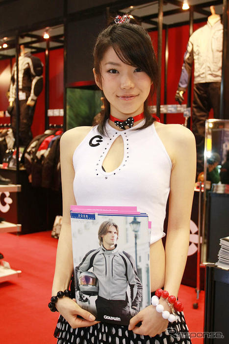 【東京モーターサイクルショー08】コンパニオン写真蔵…ゴールドウィン