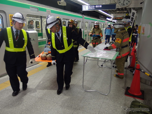 車内重症者の搬送