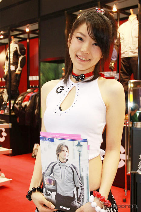 【東京モーターサイクルショー08】コンパニオン写真蔵…ゴールドウィン