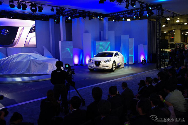 【ニューヨークモーターショー08】スズキ キザシ3、2010年までに市販化