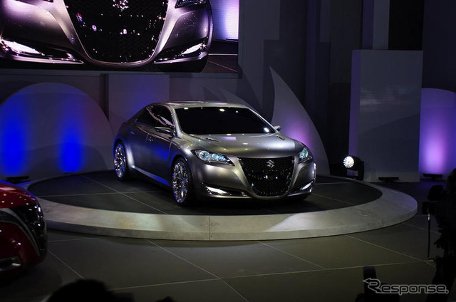 【ニューヨークモーターショー08】スズキ キザシ3、2010年までに市販化