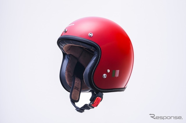 ベスパ純正ヘルメット 単色モデル（レッド）