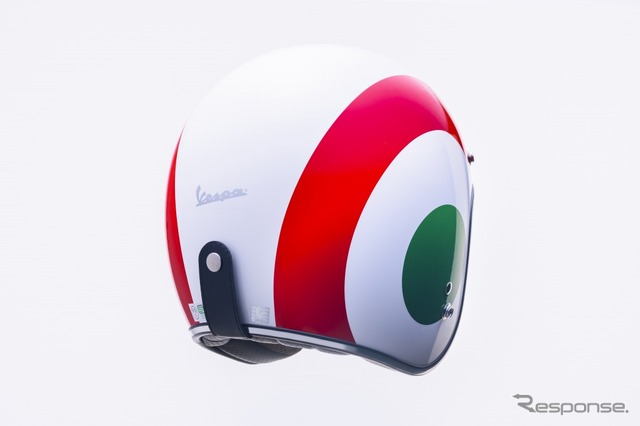 ベスパ純正ヘルメット グラフィックモデル（イタリアントリコロール）