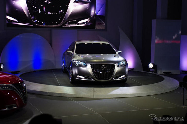 【ニューヨークモーターショー08】スズキ キザシ3、2010年までに市販化