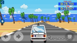 スマートフォン向けアプリ「Play On! by Volkswagen」の新ゲーム「ランランワーゲン」