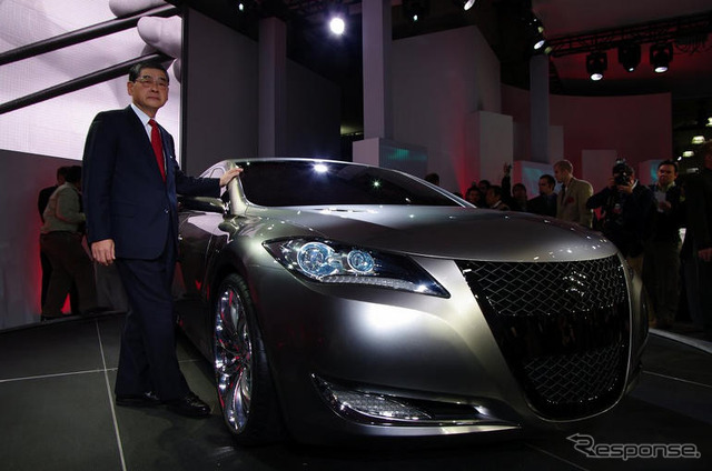 【ニューヨークモーターショー08】スズキ キザシ3、2010年までに市販化