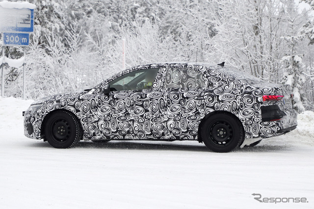 アウディ A3セダン 次期型プロトタイプ(スクープ写真)