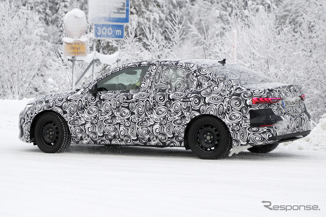 アウディ A3セダン 次期型プロトタイプ(スクープ写真)
