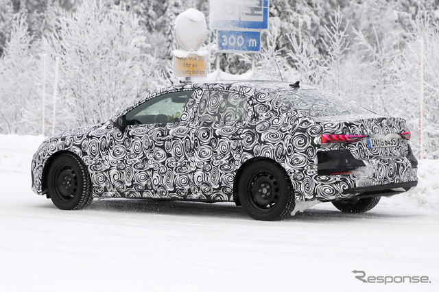 アウディ A3セダン 次期型プロトタイプ(スクープ写真)