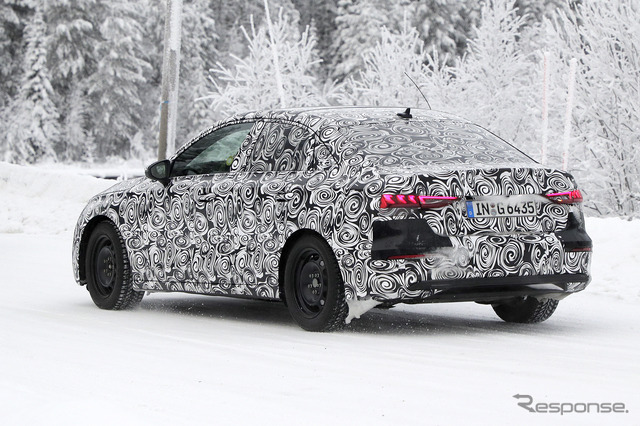 アウディ A3セダン 次期型プロトタイプ(スクープ写真)