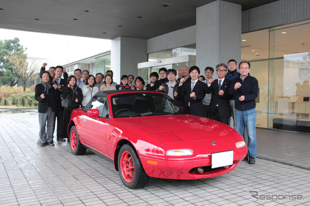 初代 ロードスター レストアサービス 納車式