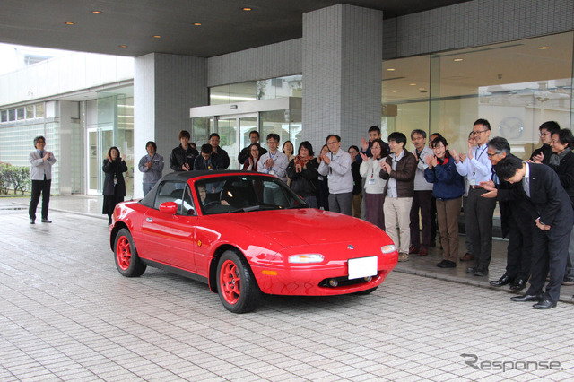 初代 ロードスター レストアサービス 納車式