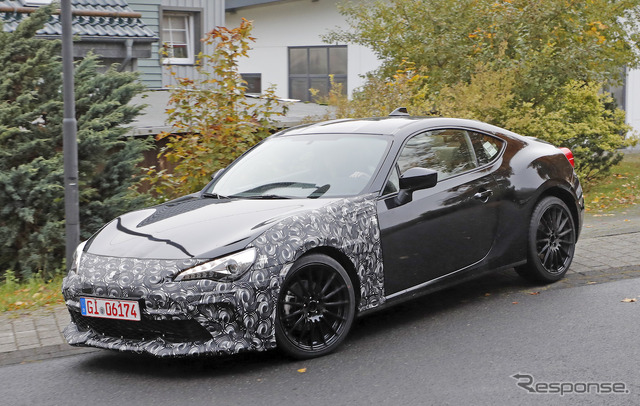 スバル BRZ 開発車両 スクープ写真