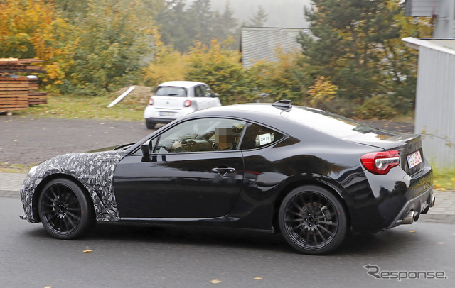 スバル BRZ 開発車両 スクープ写真