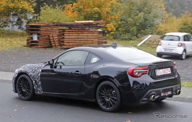 スバル BRZ 開発車両　スクープ写真