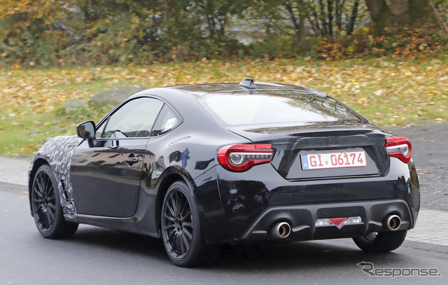スバル BRZ 開発車両 スクープ写真
