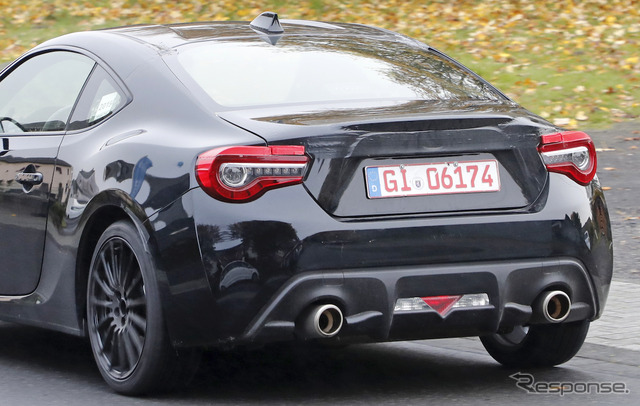 スバル BRZ 開発車両 スクープ写真