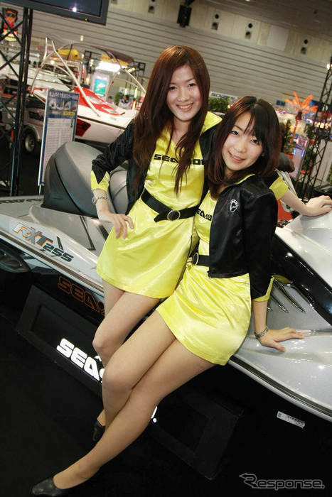 【ボートショー08】コンパニオン写真蔵…その3 マリン