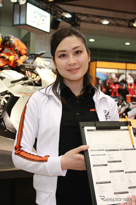 【東京モーターサイクルショー08】コンパニオン写真蔵…KTM