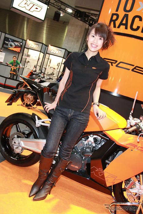 【東京モーターサイクルショー08】コンパニオン写真蔵…KTM