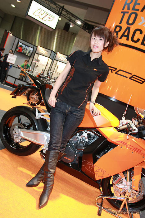 【東京モーターサイクルショー08】コンパニオン写真蔵…KTM