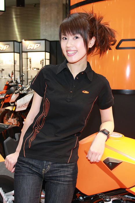 【東京モーターサイクルショー08】コンパニオン写真蔵…KTM