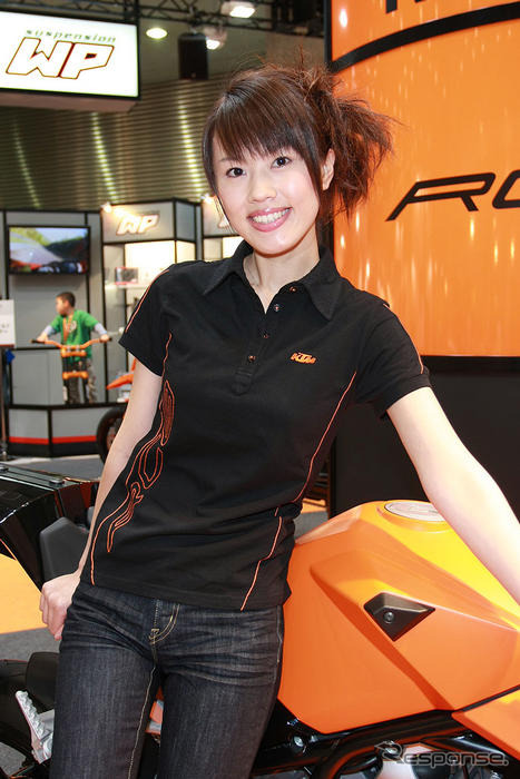 【東京モーターサイクルショー08】コンパニオン写真蔵…KTM