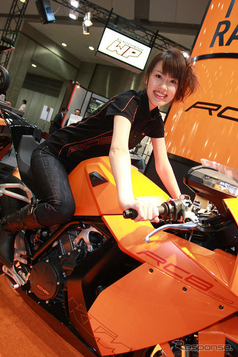 【東京モーターサイクルショー08】コンパニオン写真蔵…KTM