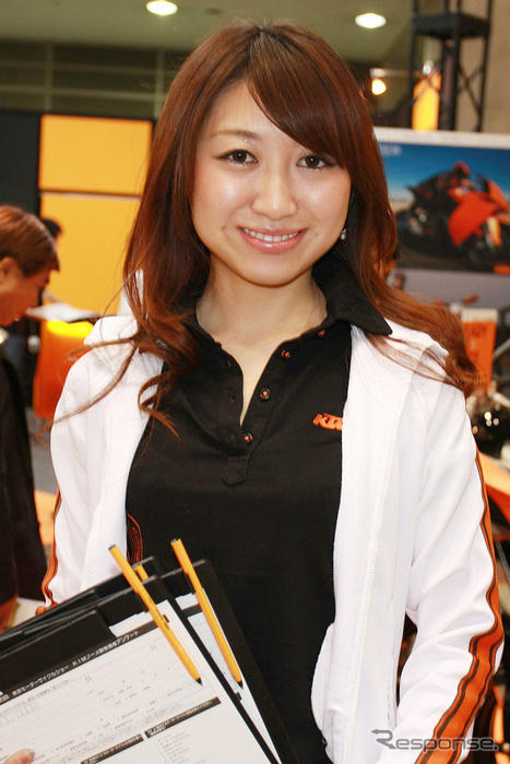 【東京モーターサイクルショー08】コンパニオン写真蔵…KTM